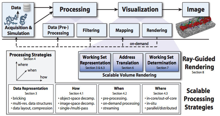 State-of-the-Art in GPU-Based Large-Scale Volume Visualization