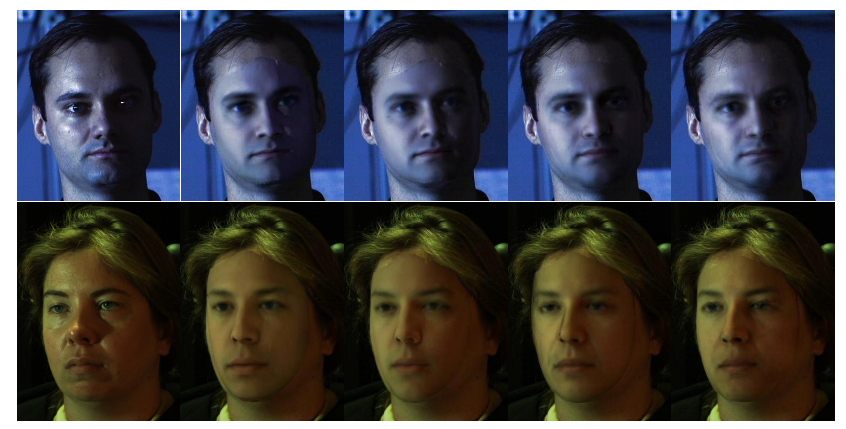 Estimation of 3D Faces and Illumination from Single Photographs Using a Bilineaur Illumination Model