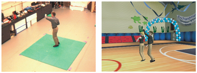 Learning Silhouette Features for Control of Human Motion