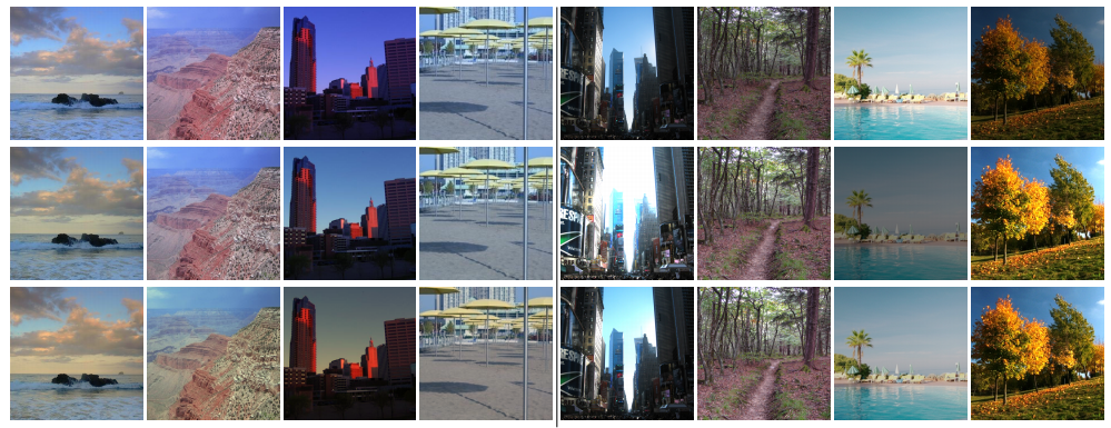 Image Restoration using Online Photo Collections