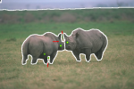 Segmenting Planar Superpixel Adjacency Graphs w.r.t. Non-planar Superpixel Affinity Graphs