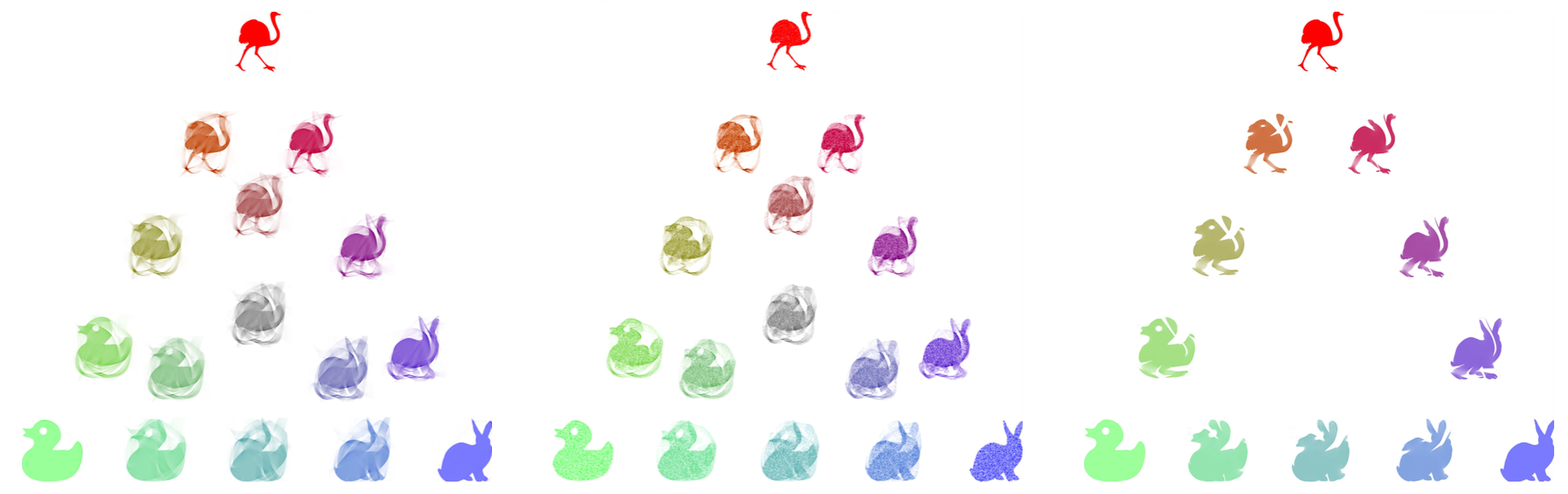 Sliced and Radon Wasserstein Barycenters of Measures