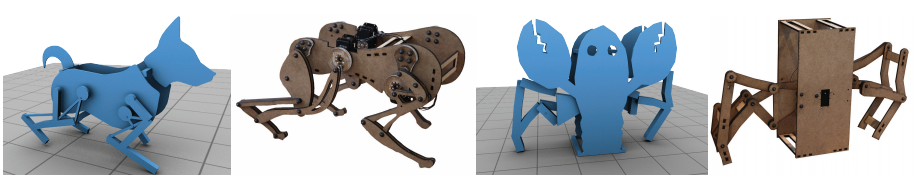 Computational Design of Walking Automata