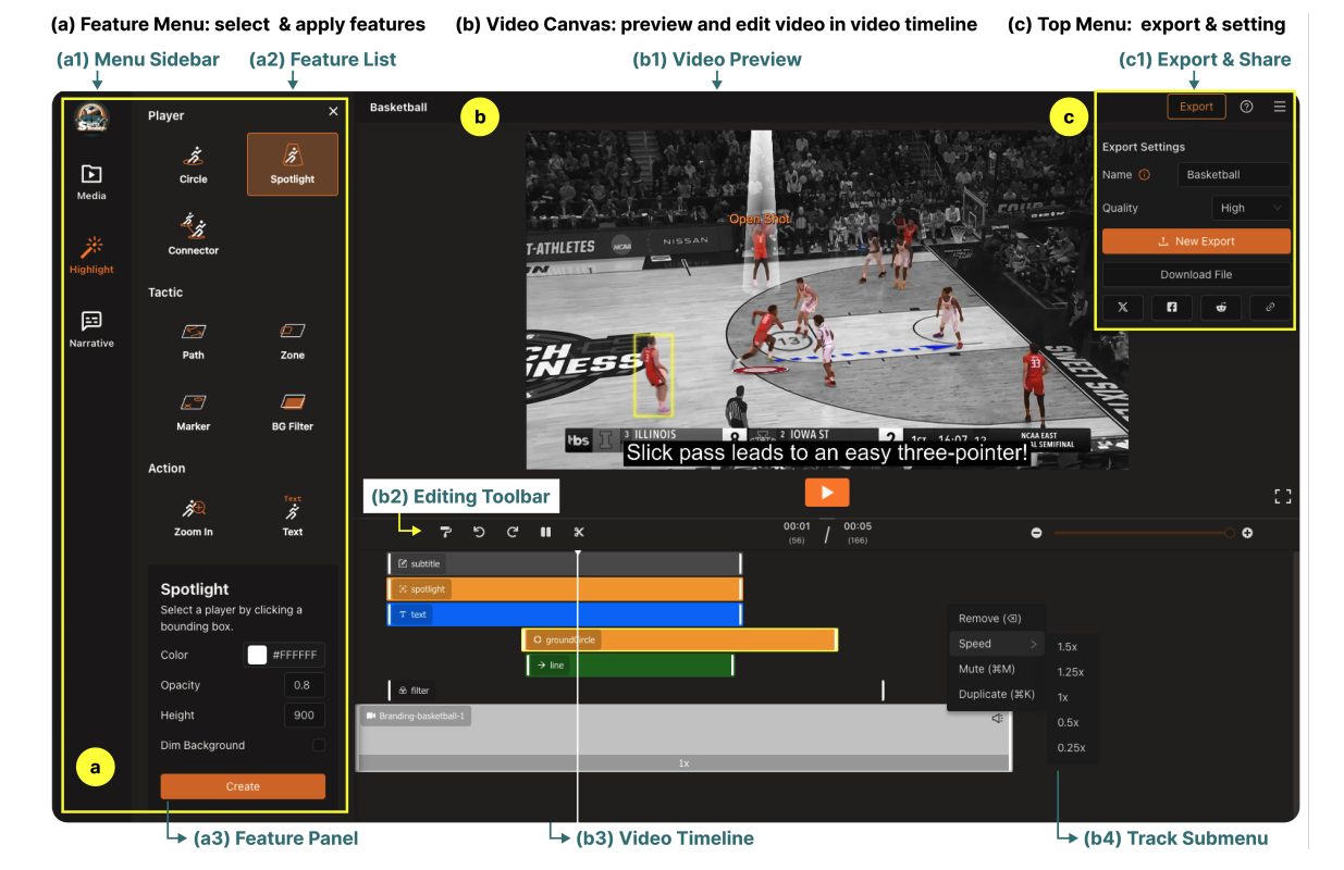 SportsBuddy: Designing and Evaluating an AI-Powered Sports Video Storytelling Tool Through Real-World Deployment
