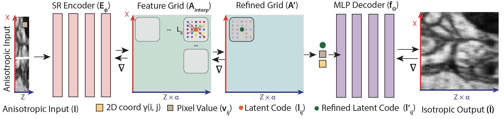 niiv: Interactive Self-supervised Neural Implicit Isotropic Volume Reconstruction