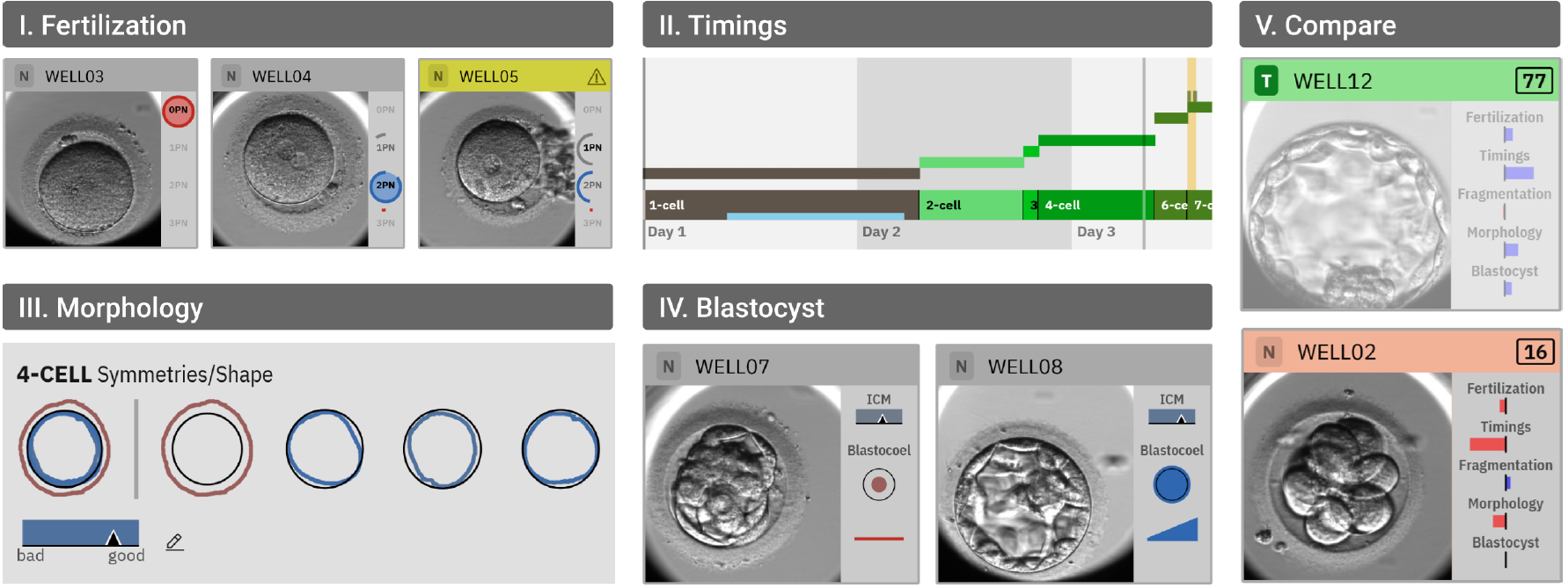 EmbryoProfiler: A Visual Clinical Decision Support System for IVF